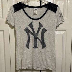 Pink New York Yankee’s Tee